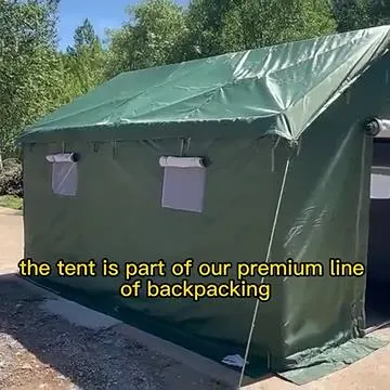 La horde de tentes de secours d'urgence en Chine peut accueillir plusieurs personnes, grand espace, portable, non