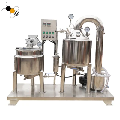 Concentration de filtrage de mélange de préchauffage de miel de machines de développement de miel de 0,5 tonnes