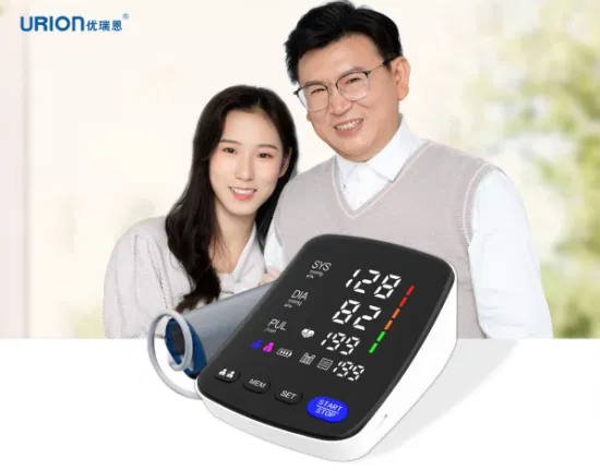 CE FDA approuvé prix d'usine maison sphygmomanomètre numérique grand écran moniteur de pression artérielle médical électronique automatique Bluetooth moniteur de pression artérielle du haut du bras