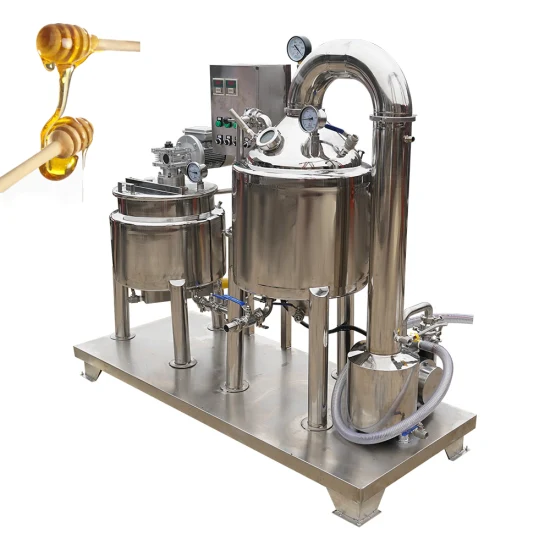 Machine de concentration de filtrage de mélange de préchauffage de miel de 0,5 tonnes